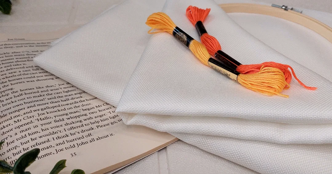 پارچه گلدوزی ۲۵ کانت مخصوص گلدوزی